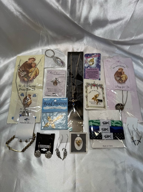 Jewelry - Religious Women’s Jewelry Angel Gold & Silver 14 Piece